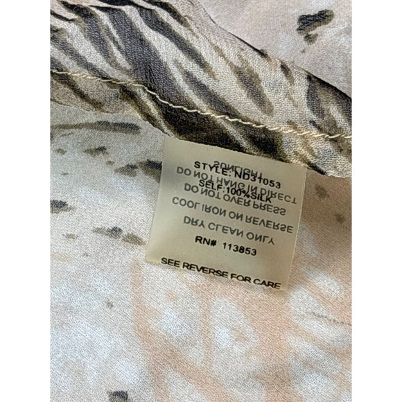 Vintage Y2K Pure Sugar Womens Silk Open Front Kimono Sheer Fairy Whimsical - Picture 6 of 8